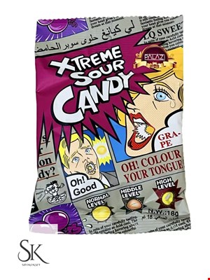 آبنبات ترش پالازی مدل xtreme sour candy