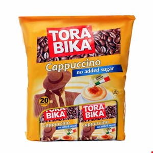 کاپوچینو تورابیکا بدون شکر 20 عددی